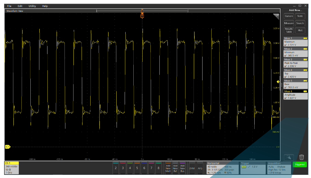 Clock Stability Graph Measuring Digital Clock Stability and Jitter with an Oscilloscope ...