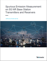 Spurious Emission Measurement on 5G NR Base Station Transmitters and Receivers