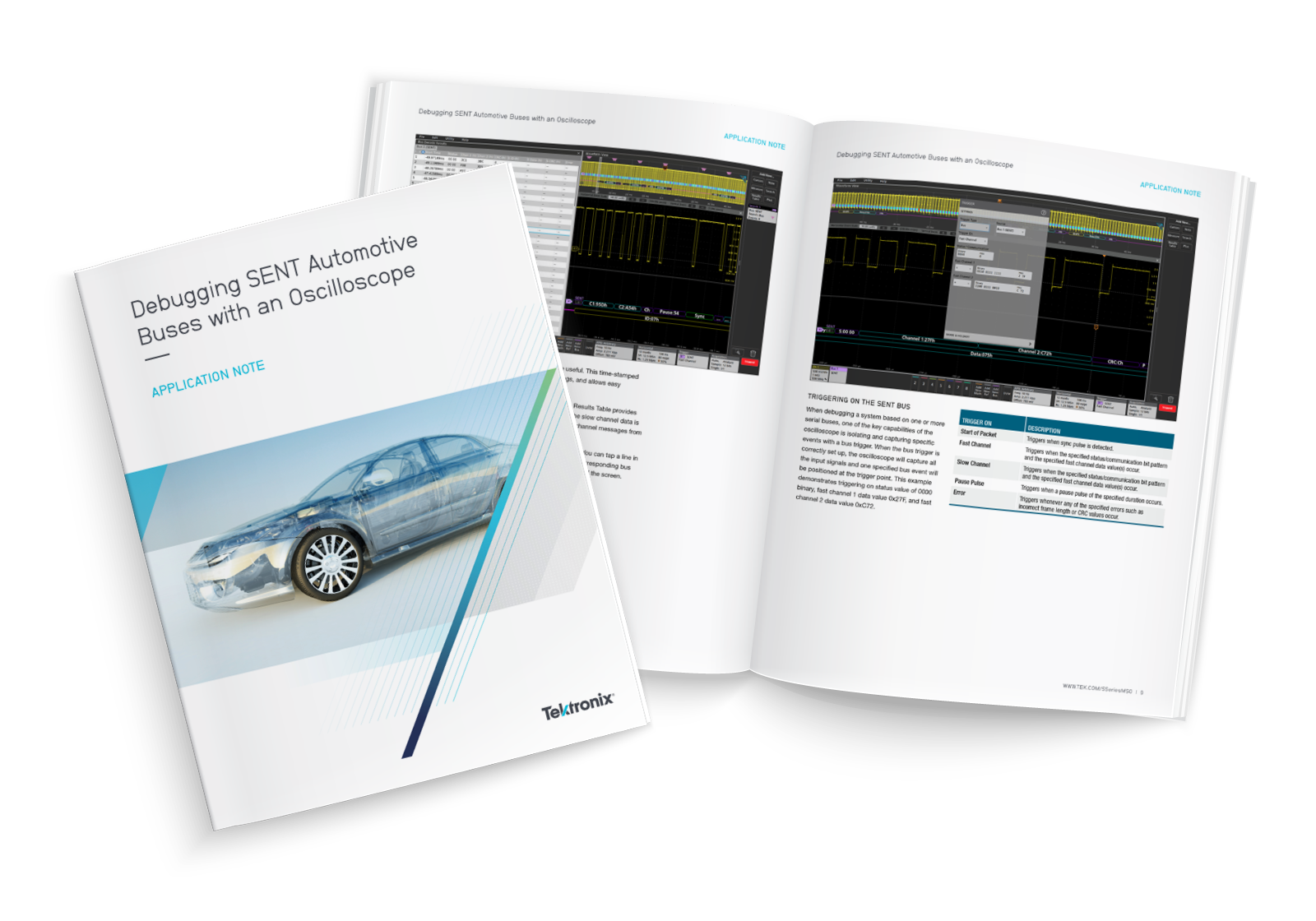 Debugging SENT Automotive Buses with an Oscilloscope Application Note, thumbnail image