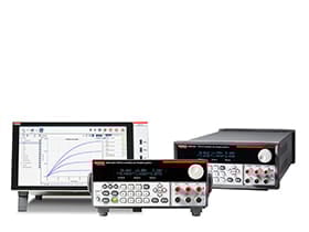 Image of a group of various Tektronix-Keithley products