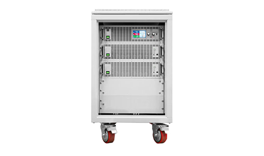 An image of Tektronix EA configurable rack systems 15U cabinet up to 120 kW.