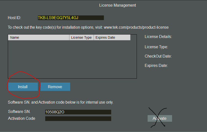 tekbench_license_activation