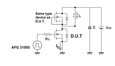 Double pulse test circuit