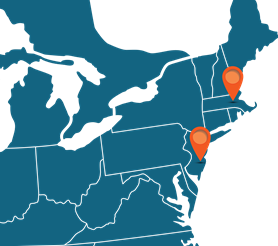 Small North America Map - Testing Services