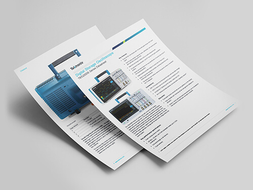 TBS2000B Oscilloscope Datasheet