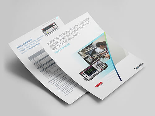 Bench Power Supply Selector Guide