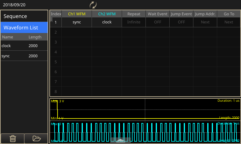 system-synchronization-with-clock-pulses.png Generate clocks and triggering pulses with the AFG31000 arbitrary function generator